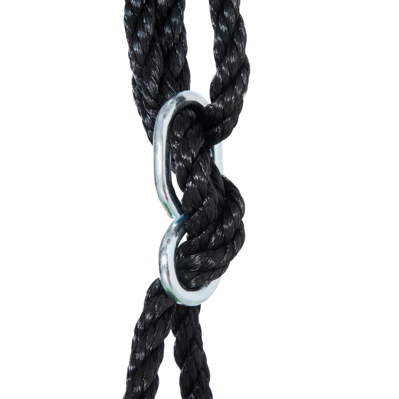 Outsunny Nestschaukel mit Zelt Ø100 cm Gartenschaukel mit Tür und Fenster Tellerschaukel Kinderschaukel Kinder Rundschaukel bis 200 kg belastbar Metall Grün+Blau