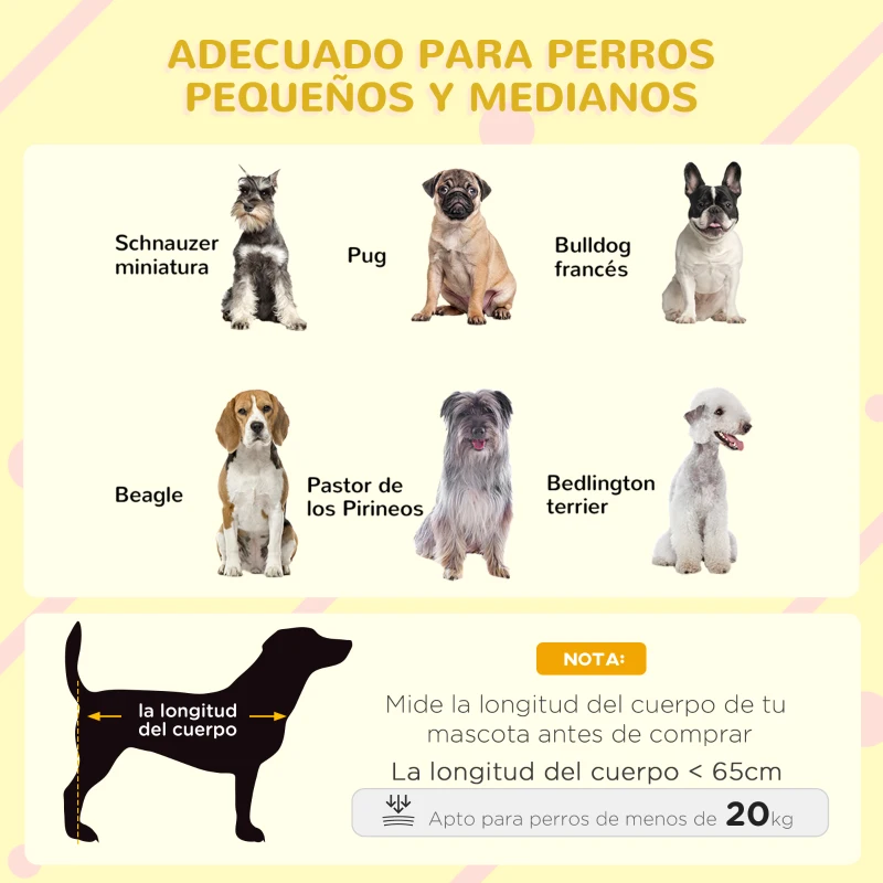 PawHut Caseta para Perros Exterior con Techo Asfáltico Abatible Puerta con Cortina y Base Extraíble 90x62x71 cm Madera Natural