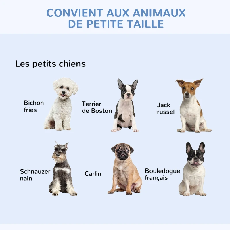 PawHut Cage de transport pliante pour chien poignée, plateau amovible, coussin fourni 74,5L x 46l x 53H cm noir