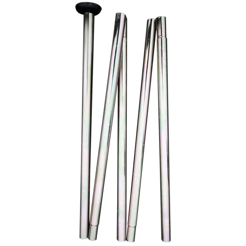 Outsunny Tente de Jardin XXL en étoile bâche Anti-Pluie Voile d'ombrage Toile de Camping 10 x 10 x 4 m Polyester Haute densité 210D imperméable bleu clair