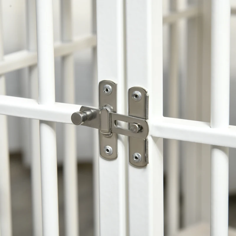 PawHut Casetta per Cani Piccoli da Interno con Cuscino Rimovibile e Lavabile, 64.5x48x 70.5cm, Quercia