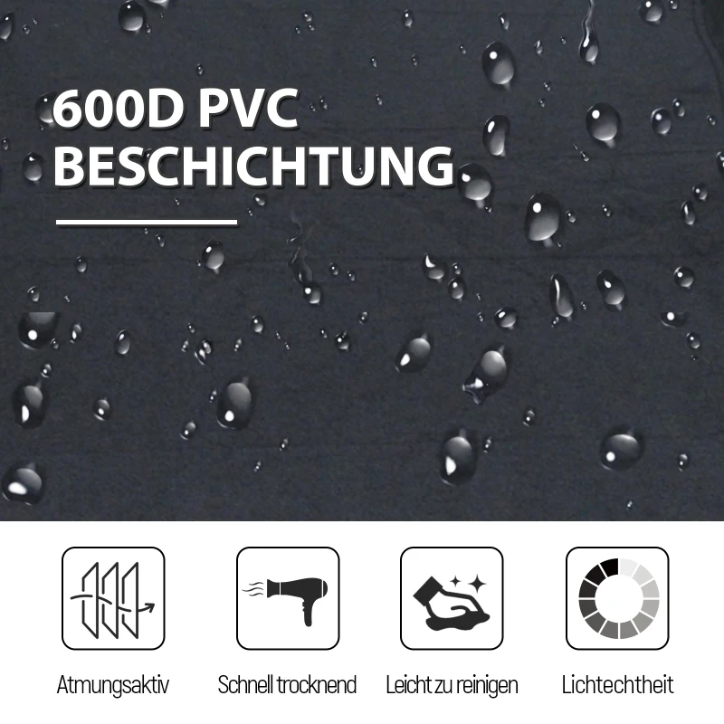 Outsunny Campingbett Feldbett Klappbett Liege inkl. Tasche 193x64x40cm (Schwarz)