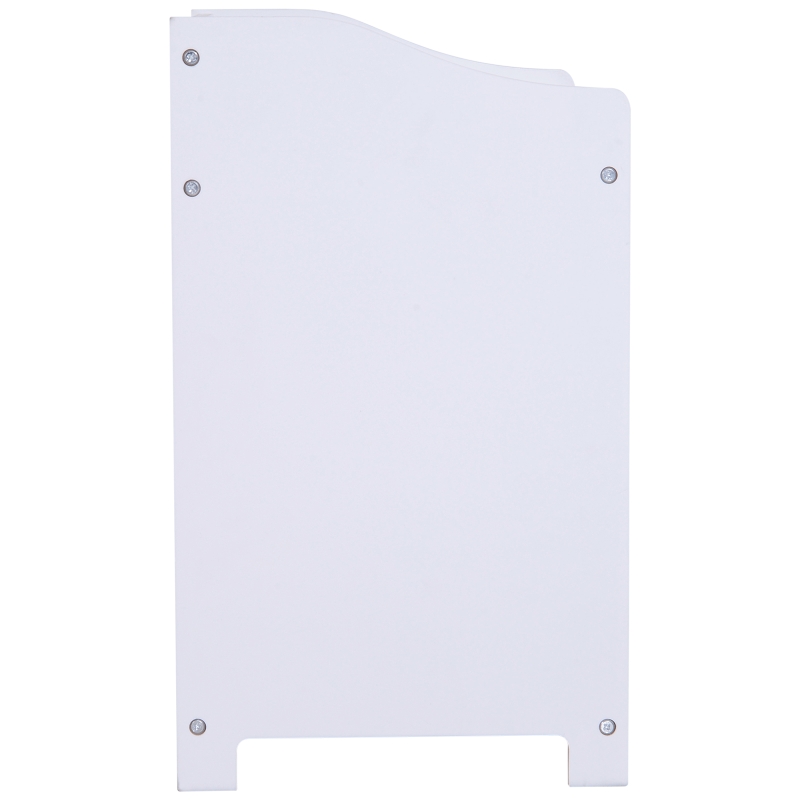 HOMCOM Armario de Almacenamiento con Tapa Multifuncional Gabinete Mueble Organizador de Almacenaje para Cocina Comedor Salón Dormitorio Baño 55x34x58cm