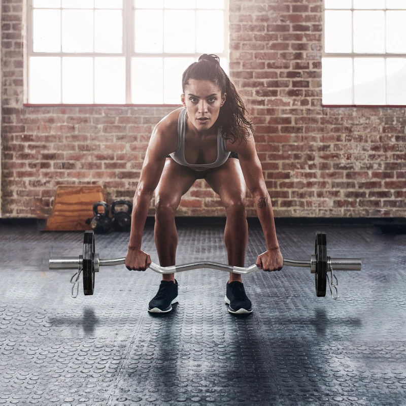 SPORTNOW Conjunto de 2 Discos de Pesas de 5 kg con Orificio de 5 cm para Entrenamiento de Fuerza  Ø24x3,5 cm Negro