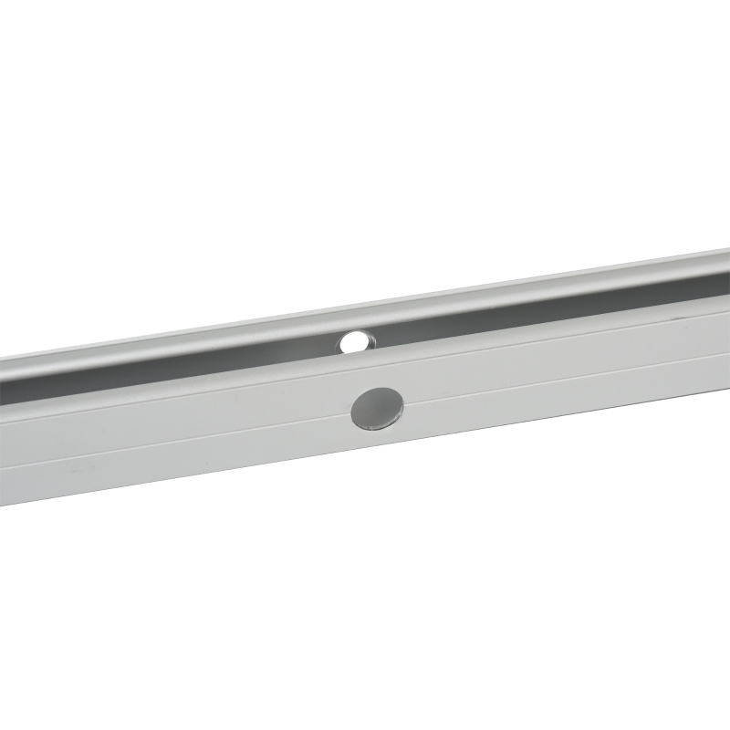 HOMCOM Glasschiebetür mit Griffstange, einseitig satiniert, 102,5 x 205 cm