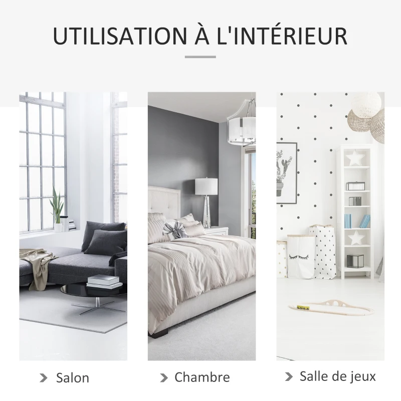 Outsunny Chaise suspendue Fauteuil suspendu intérieur extérieur chaise hamac de voyage portable Ø 80 x 42H m coussin macramé coton polyester gris