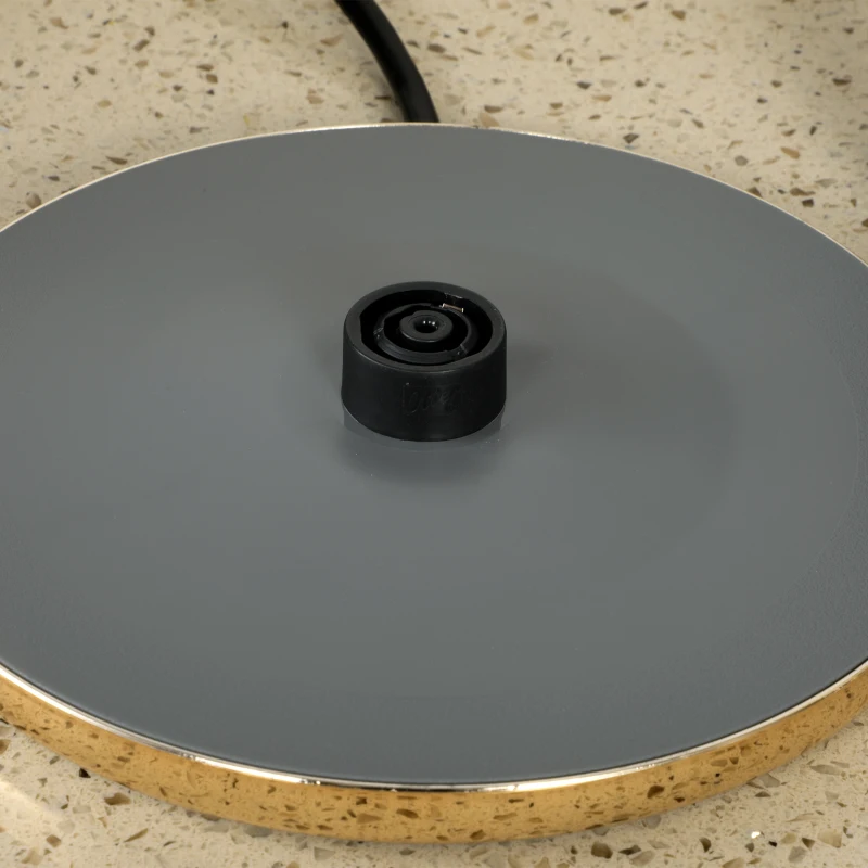 HOMCOM Kettle and Toaster Sets, 3000W 1.7L Rapid Boil Kettle & 4 Slice Toaster with 7 Browning Controls, Defrost, Reheat and Crumb Tray, UK Otter thermostat, Grey