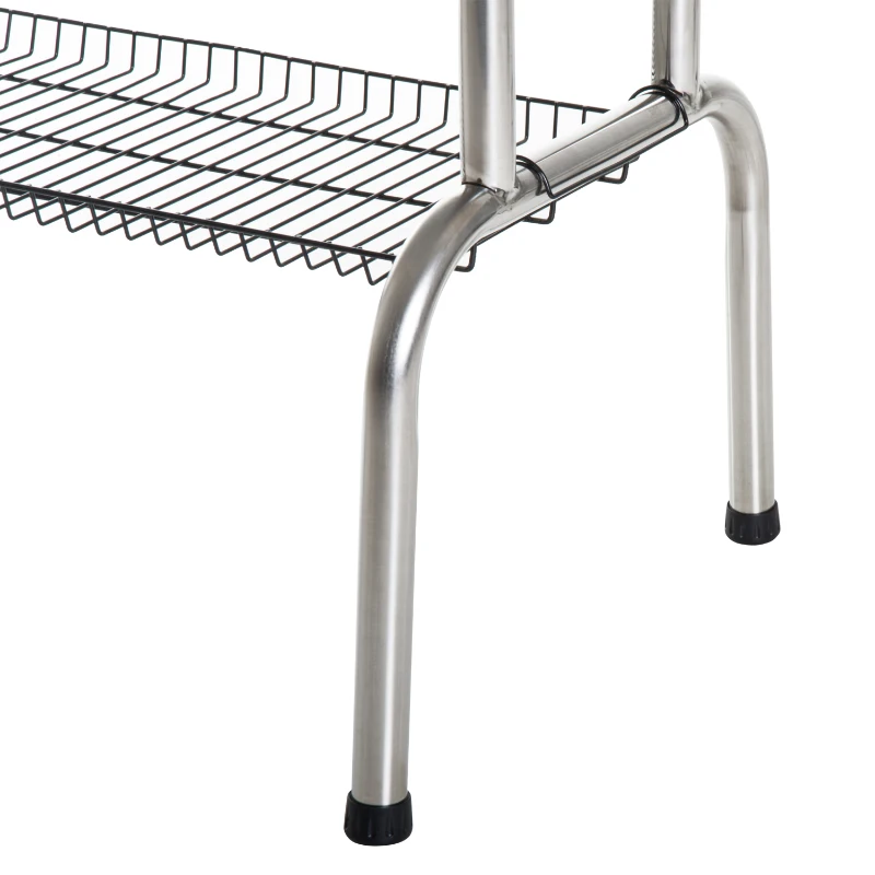 PawHut Table de Toilettage Pliante avec Potence et Panier 90 x 60 x75 cm