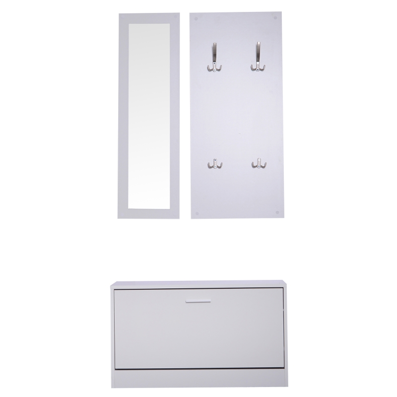Ensemble de meubles d'entrée design contemporain