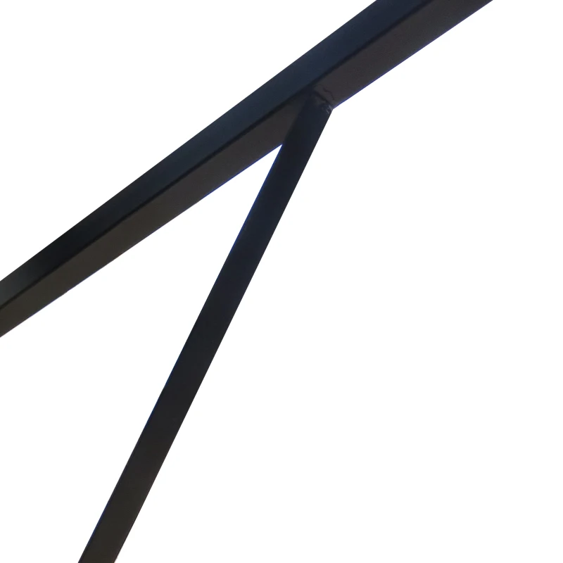 Outsunny Gazebo a Pergola 3x3m in Acciaio con Tettuccio Scorrevole e 8 Picchetti Inclusi