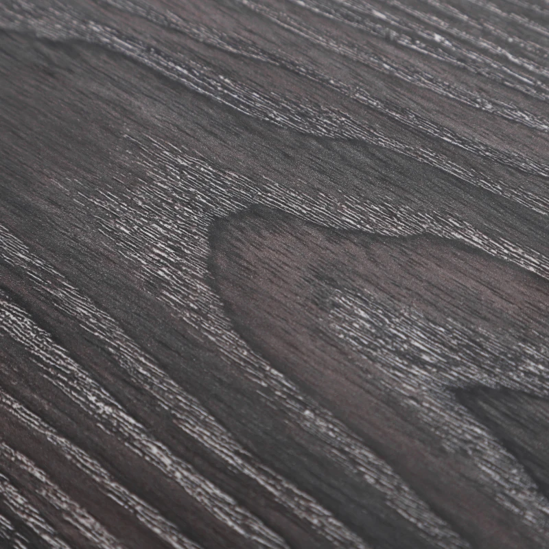 HOMCOM Table console table d'entrée design industriel dim. 120L x 30l x 81H cm 2 tiroirs étagère acier noir panneaux particules bois gris