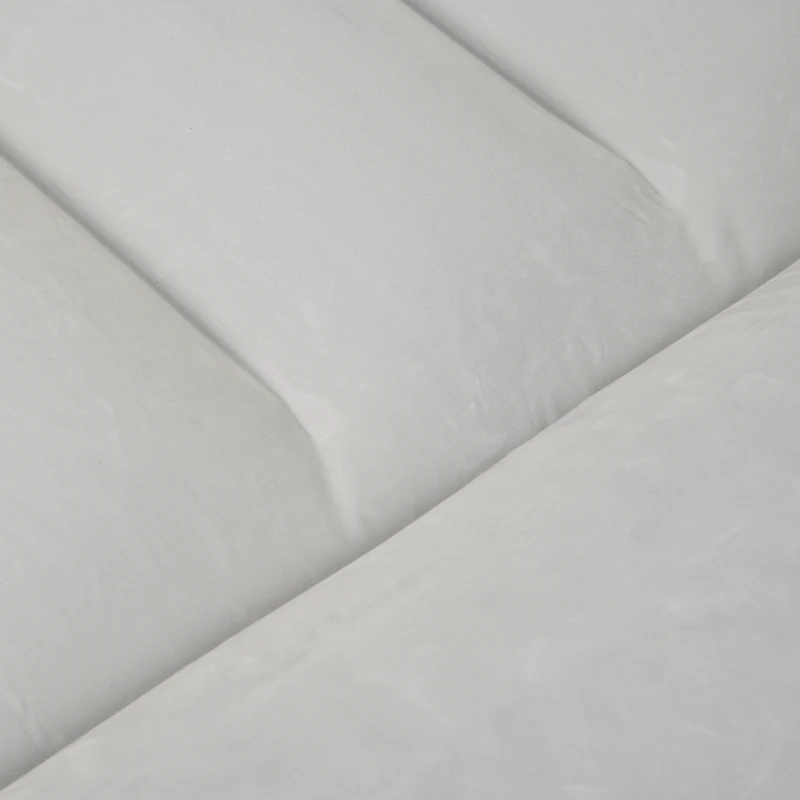 Outsunny Materasso Gonfiabile Matrimoniale con Cuscino Integrato, Pompa e Borsa, 152x203x30cm, Grigio