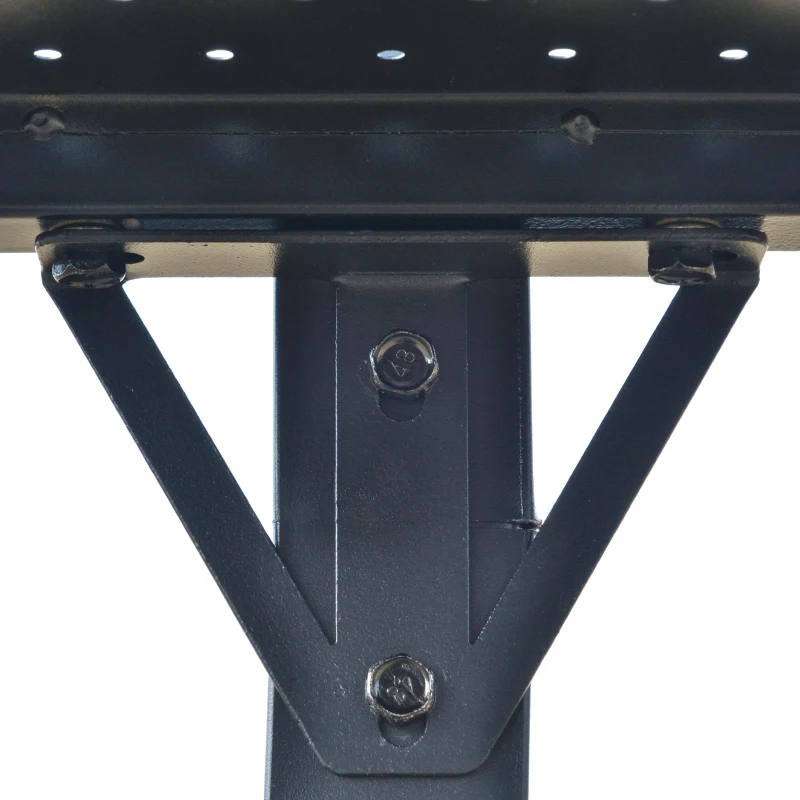 Outsunny Pérgola de Barbacoa 246x149x230 cm de Aluminio Gazebo Cenador con 2 Estantes para Jardín Patio Terraza Fiestas Protección Solar Negro