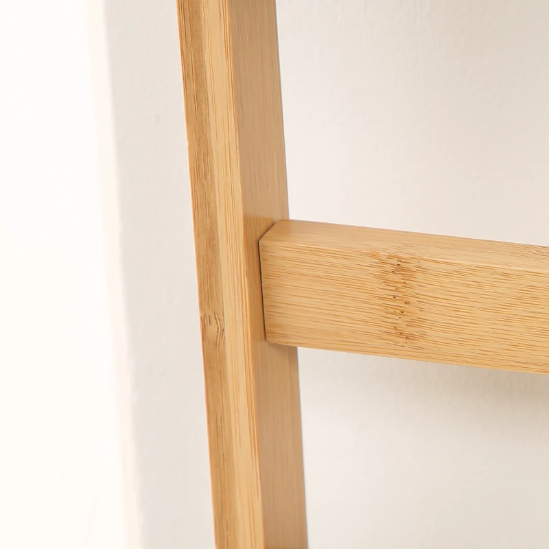 Outsunny Fioriera da Esterno a 3 Livelli in Bambù con Design Rialzato e Pieghevole, 100x39x97 cm, color Legno