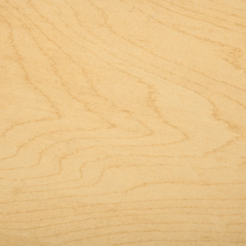 HOMCOM Bureau informatique, bureau avec rangement, 6 compartiments ouverts, table d'ordinateur pour chambre, studio, 120 x 55 x 120 cm, bois naturel