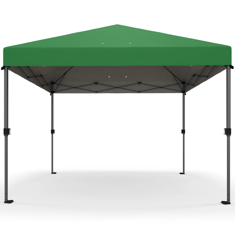 Outsunny 3 x 3m Pop-Up Gazebo, with Accessories - Green