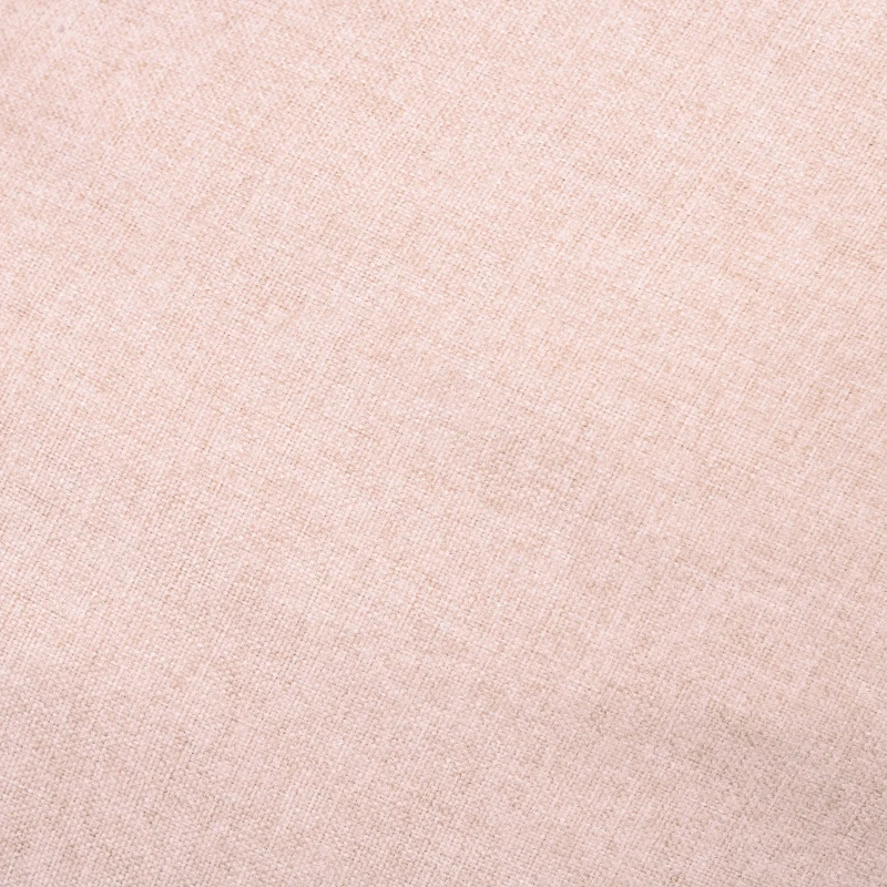 HOMCOM Sitzsack Sitzkissen gepolstert Polyester Schaumstoff Rosa