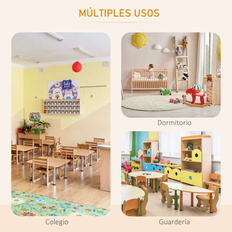 HOMCOM Estantería infantil de Juguetes Librería para Niños con 2 Estantes y Compartimento con Tapa Abatible para Habitación Carga 20 kg 70x33x62,5 cm Amarillo