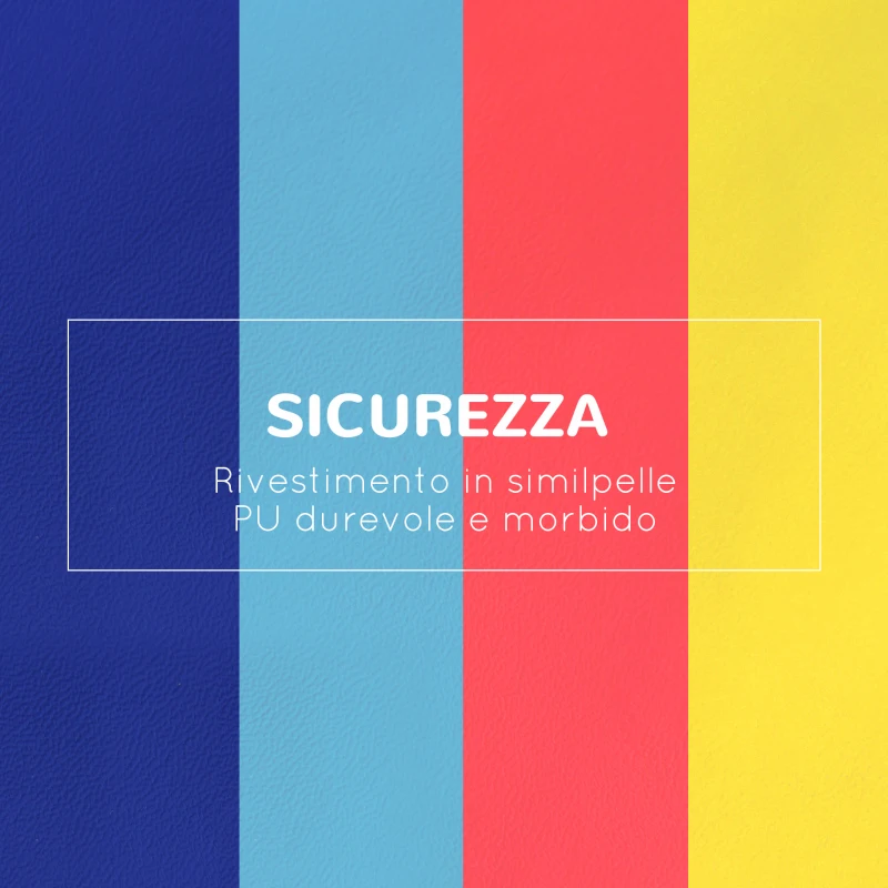 HOMCOM Set Costruzioni Morbide da 4 Pezzi, Gioco Educativo per Bambini Età 1-3 Anni per Casa e Scuola, Multicolore