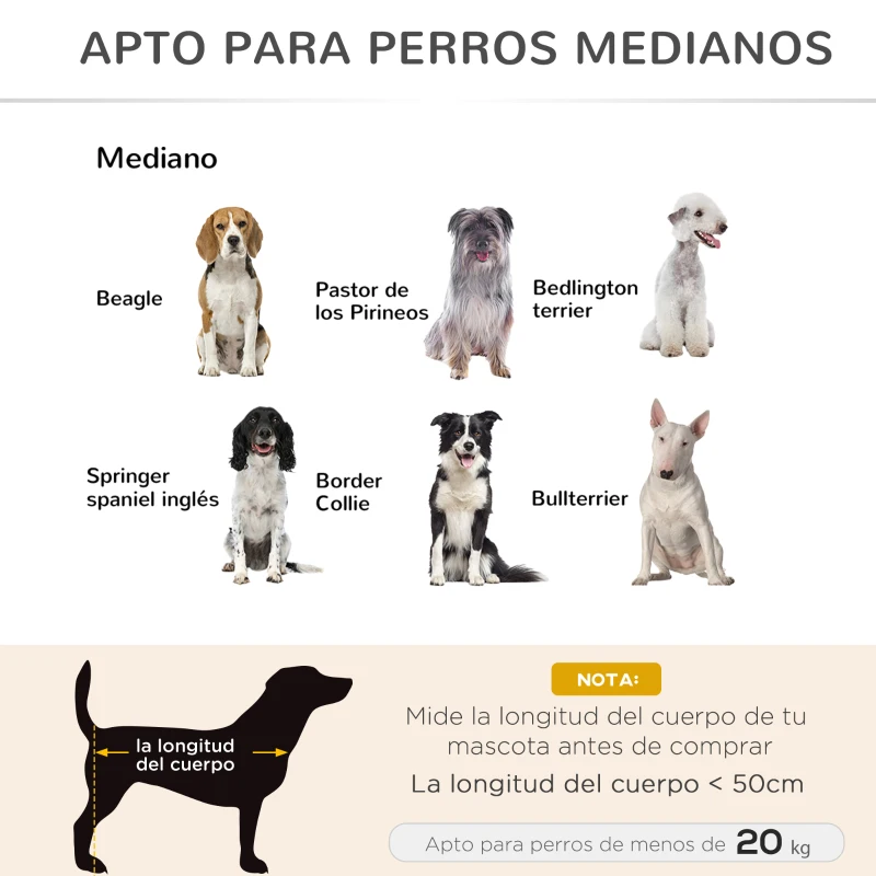 PawHut Cama Elevada para Perros Gatos Transpirable Cama para Mascotas 90x65x20 cm para Dormir Relajar con Marco de Acero para Interior Exterior Negro