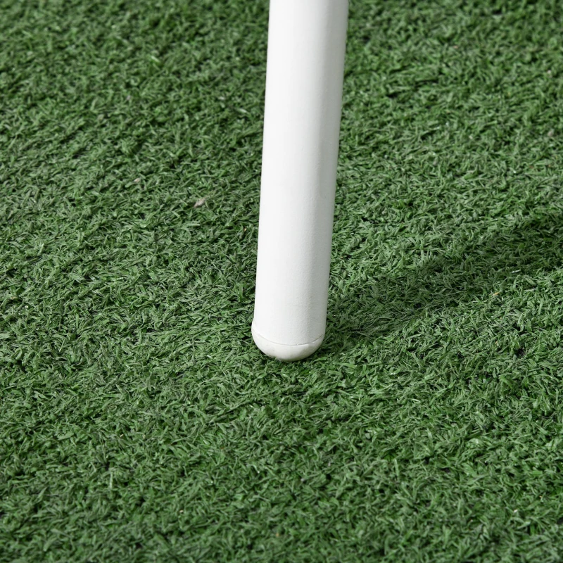 Outsunny Juego de 3 Piezas Sillas y Mesa de Ratán con 2 Sillas 1 Mesa de Centro y Cojines para Terraza Patio Natural