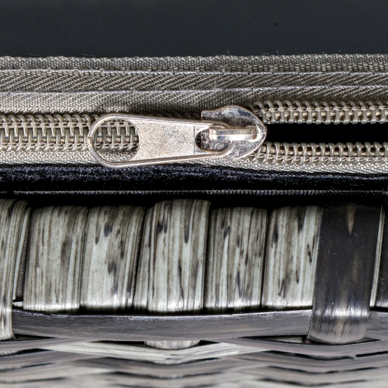 Outsunny 130 L Rattan Garden Storage Box, with Seat - Mixed Grey