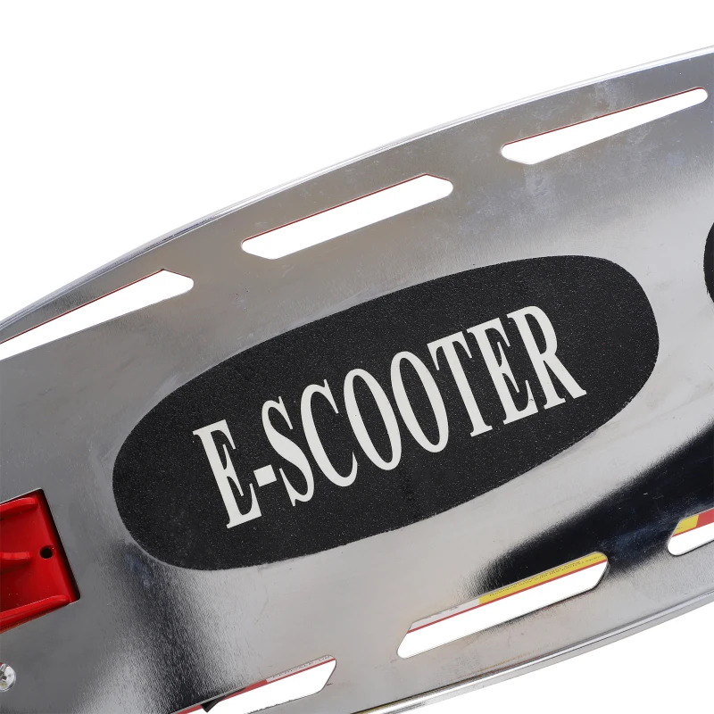 HOMCOM Trottinette électrique 120 W pliable pour enfant de 7 à 12 ans hauteur guidon et selle réglable 10 Km/h max. rouge