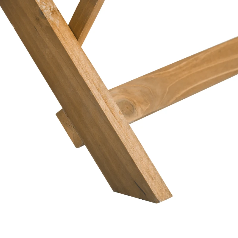 Outsunny Estantería para Plantas de Madera Soporte de Macetas con 3 Estantes Plegables en Forma Escalera para Decoración Interiores y Exteriores 101x83x88 cm Marrón