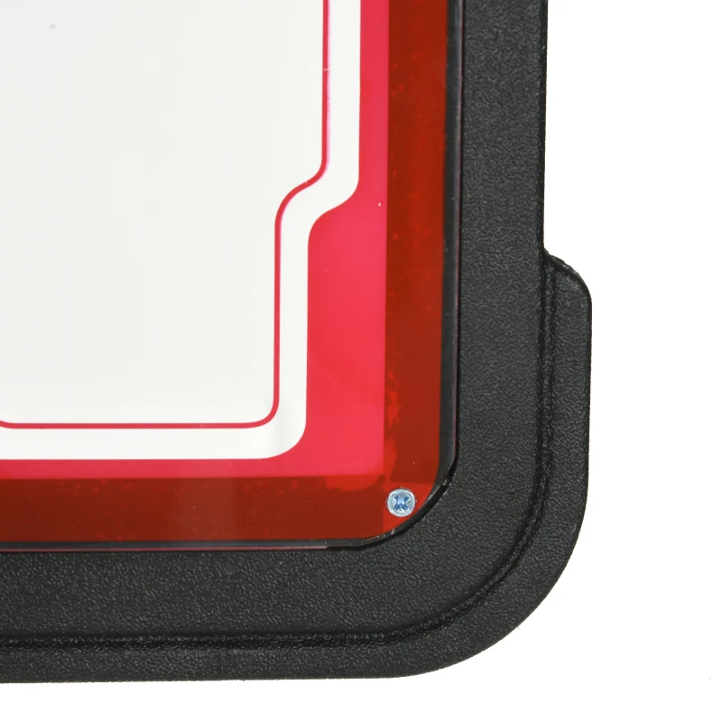 SPORTNOW Basketballkorb mit elektronischer Punkteanzeige, für Wand- und Türmontage, inkl. Basketball, Ballpumpe