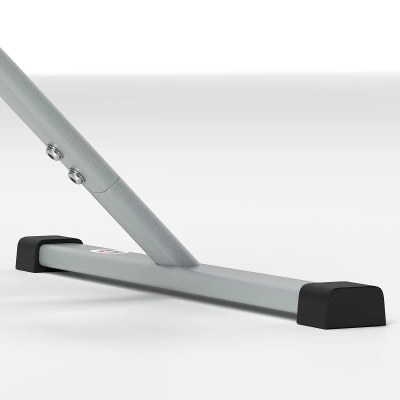 HOMCOM Mini Bicicleta Estática de Acero Aparato de Ejercicios 2 en 1 Brazos y Piernas Diseño Portátil para los Amantes del Fitness en Casa u Oficina 40x53x29cm