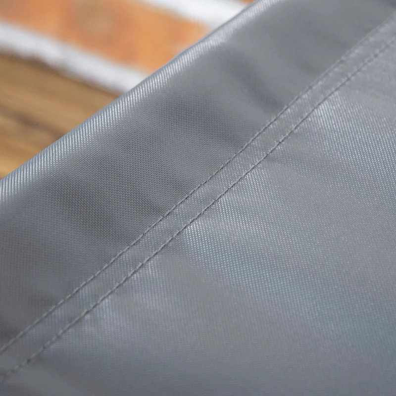 PawHut Cama Elevada para Perros Cama para Mascotas Medianas y Pequeñas con Cojín Carga 8 kg 70x40x25 cm Gris