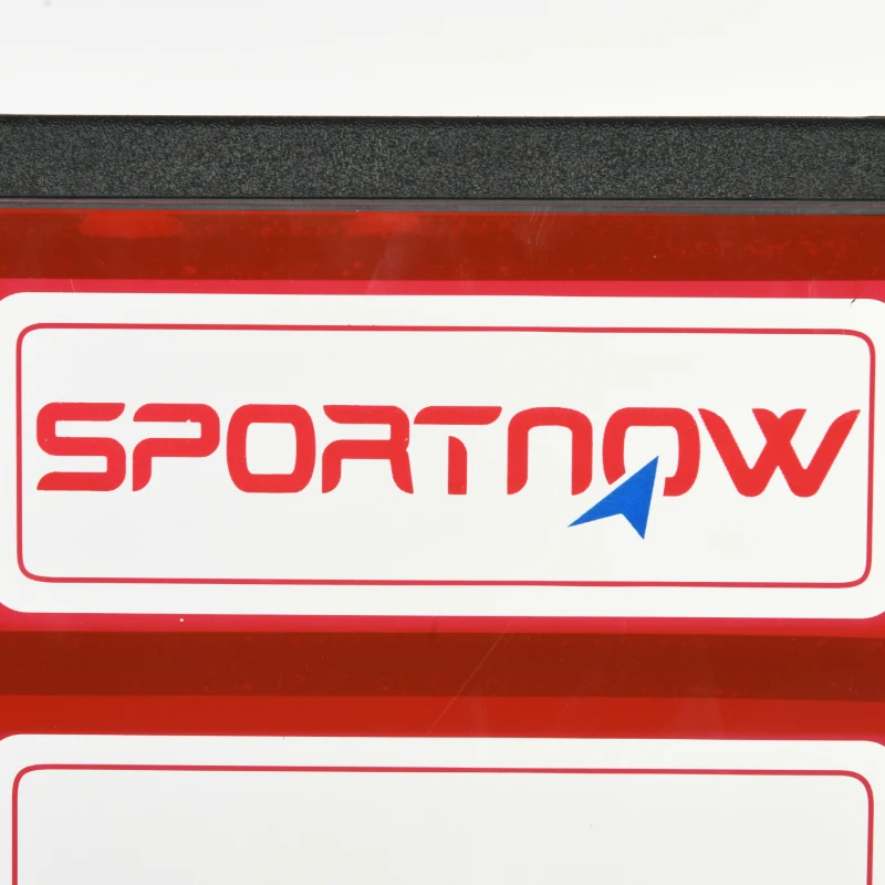 SPORTNOW Basketballkorb mit elektronischer Punkteanzeige, für Wand- und Türmontage, inkl. Basketball, Ballpumpe