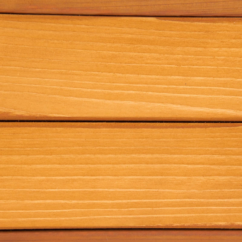Outsunny Pont de Jardin - Pont de Bassin - passerelle en Bois avec Balustrade - Décoration du Jardin - dim. 121L x 57,5l x 59H cm - Bois de Sapin pré-huilé