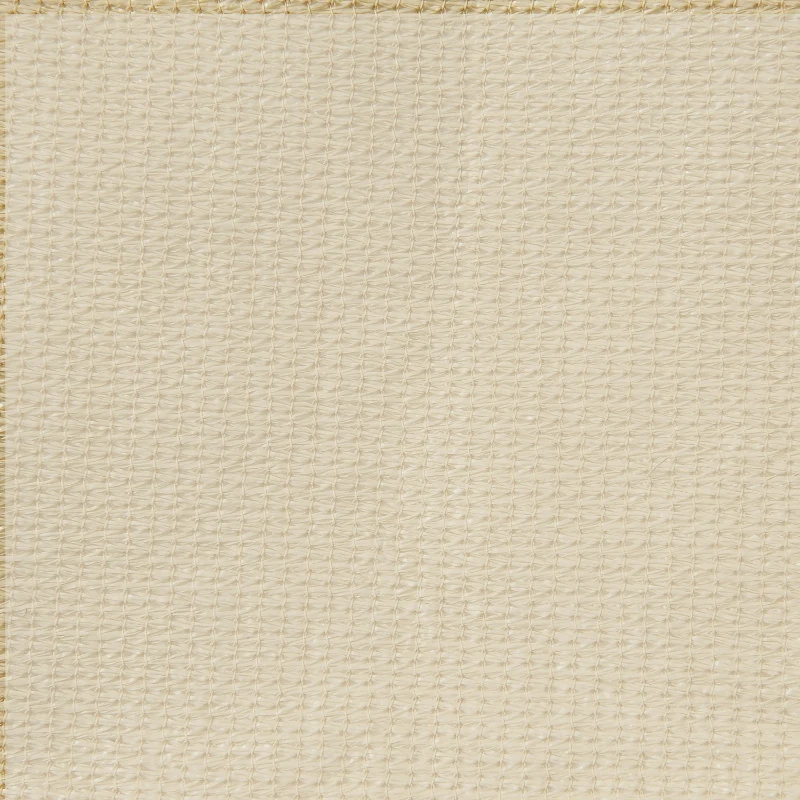 Outsunny Tenda Parasole Triangolare a Vela Anti UV, 5x5x5 m, Beige