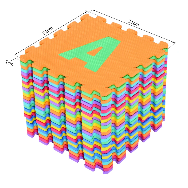 Tapis de sol puzzle mousse 26 pièces alphabet