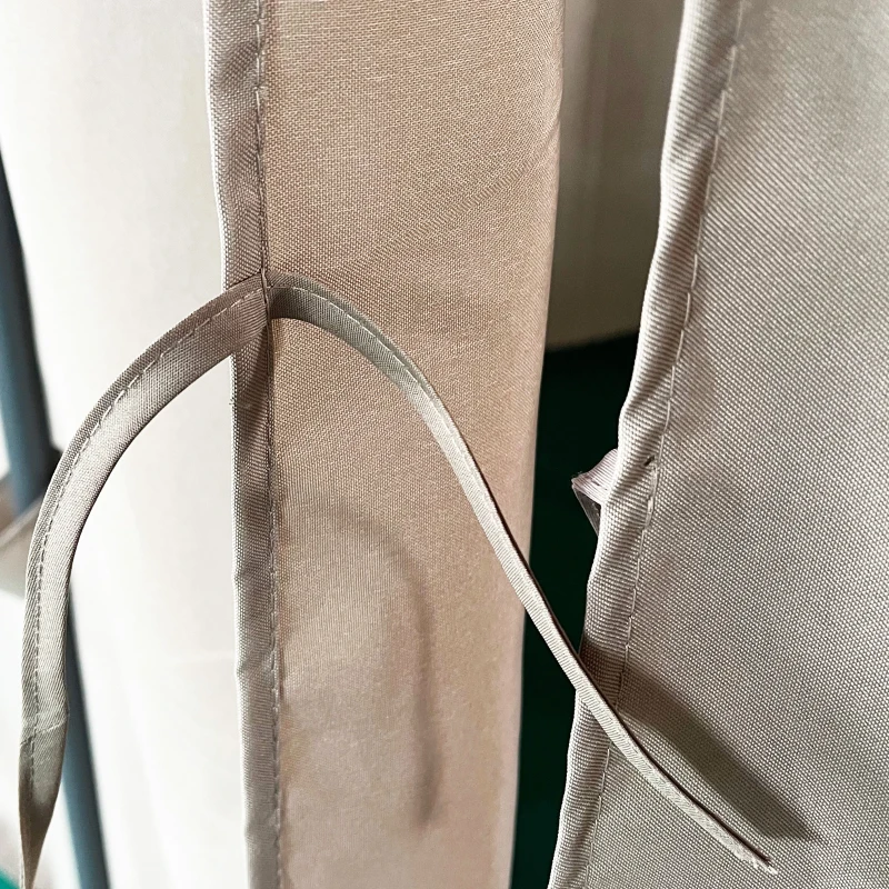 Outsunny Tonnelle de jardin barnum pavillon style colonial double-toit toiles latérales amovibles 4L x 3l x 2,72H m kaki