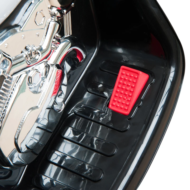 Homcom Moto Électrique pour Enfant en Métal Noir 110 x 41 x 67 cm