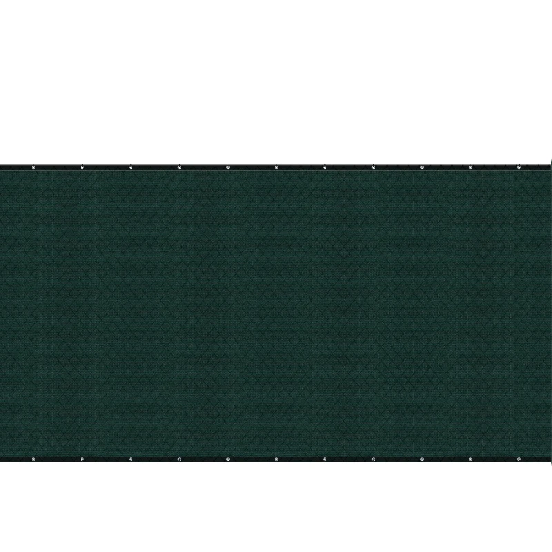 Outsunny Brise-Vue Occultant Vert Polyéthylène 7,6 x 1,83 m