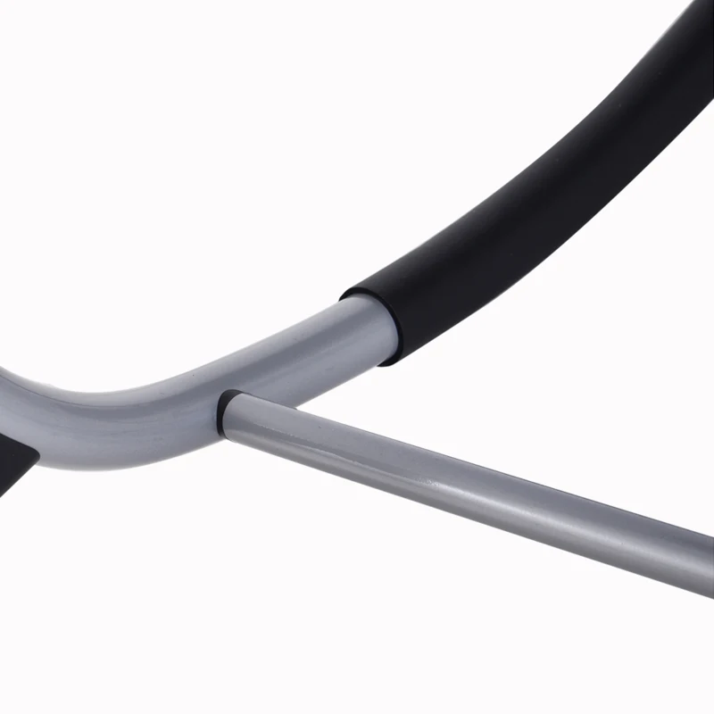 Outsunny Sedia a Dondolo Impermeabile, Sdraio da Giardino in Alluminio Tessuto di Texteline 117x62x91cm Nero