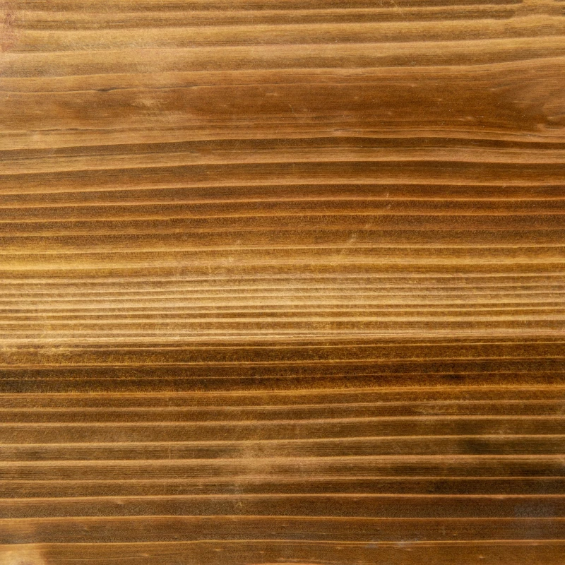 Outsunny Hochbeet mit Rankhilfe, 4 Rollen, behandeltes Massivholz, 65 cm x 31 cm x 147 cm, Schwarz + Braun