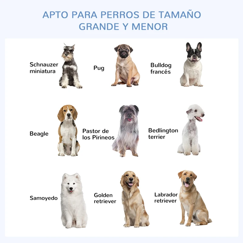 PawHut Jaula para Perros de Exterior con Toldo Anti-UV Impermeable y Marco de Acero para Jardín Patio 300x300x234 cm Plata