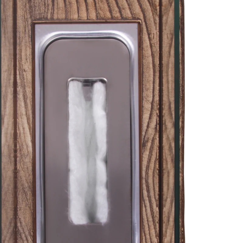 HOMCOM Chimenea Bioetanol Sobremesa Capacidad de 150ml 1000BTU Combustión de 45 Minutos para Interior 5-8㎡ 33x16x18 cm Roble