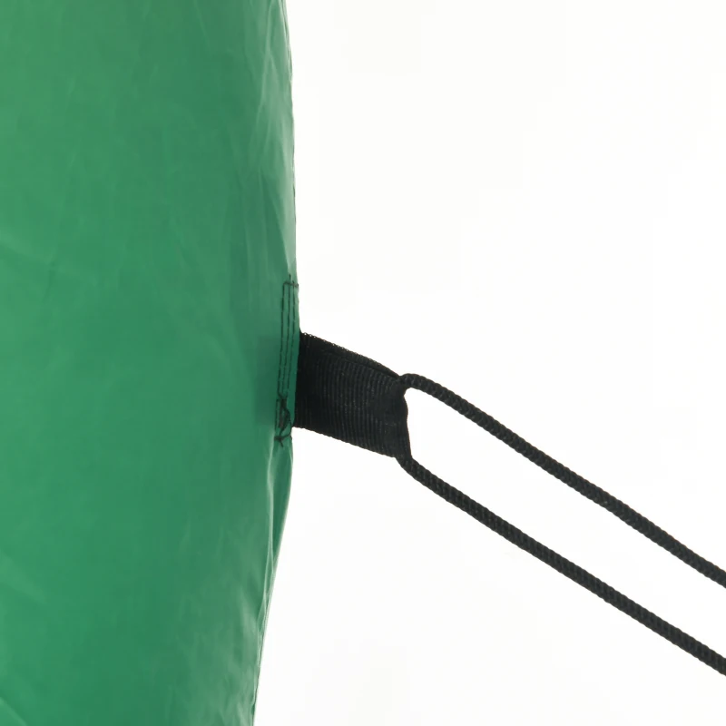 HOMCOM Aufblasbarer Torbogen mit Weihnachtsmann und Schneemann, LED-Beleuchtung, integriertes Gebläse, 198 x 80 x 245 cm