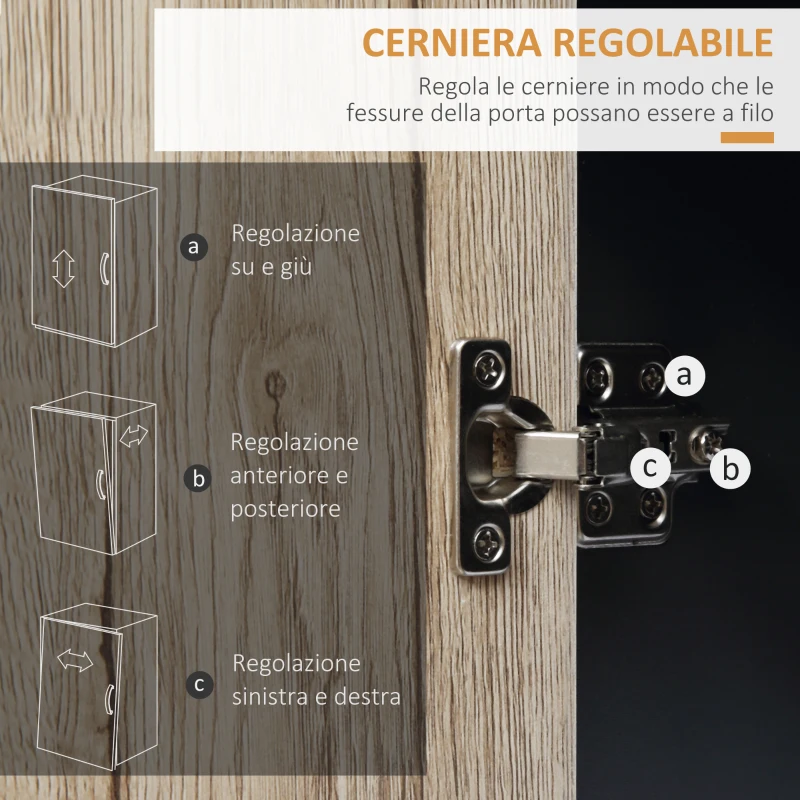 HOMCOM Carrello da Cucina Multiuso con Cassetto, Armadietto e Scaffale, 80x39x86.5cm, Legno e Nero