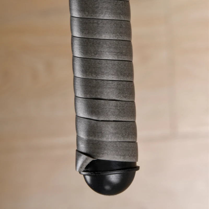 Outsunny Table basse de jardin plateau verre trempé 5 mm résine tressée imitation rotin gris