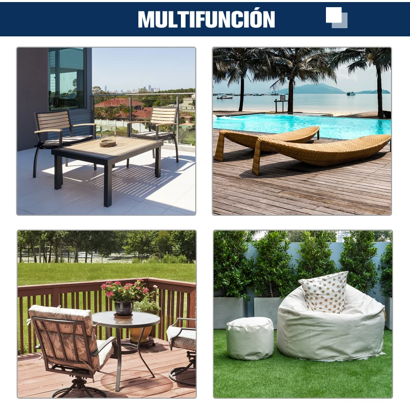Outsunny Toldo Lateral Retráctil 300x160 cm para Terraza Patio o Jardín Mampara de Privacidad para Exterior Plegable Color Gris