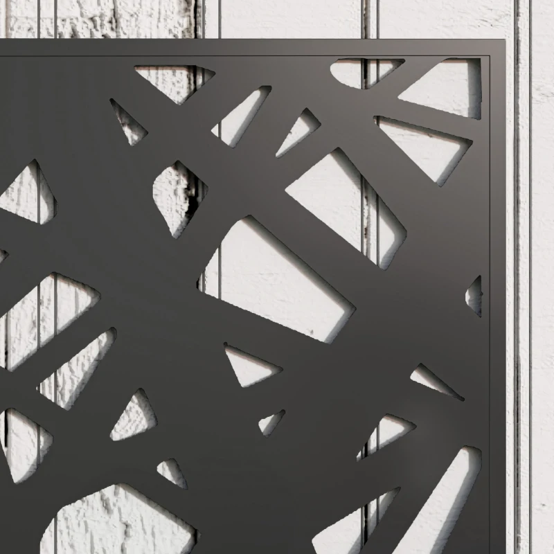 Outsunny Jardinière avec brise-vue paravent treillis pour Plante Grimpante, bac à Fleurs - dim. 61L x 23l x 113H cm