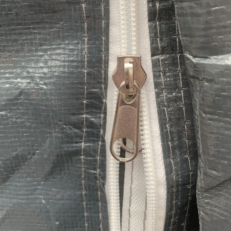 Outsunny Abri de jardin tente de stockage 2 portes zippées cadre métallique 280 x 240 x 240 cm gris foncé