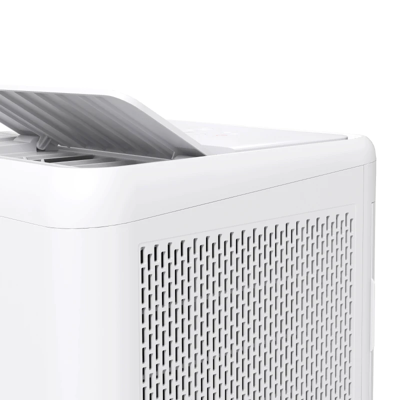 HOMCOM Condizionatore Portatile 1250W con 5 Modalità e Timer 24h, 35.5x35x70 cm, Bianco