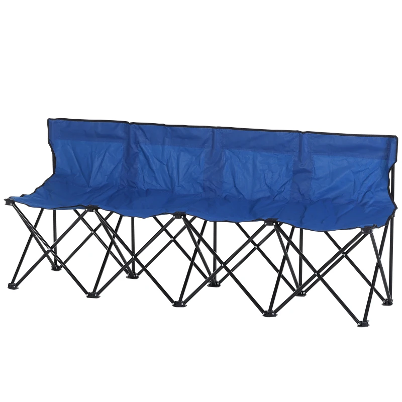 Banc de camping jardin 4 personnes pliable